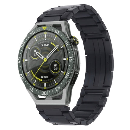 H-Shaped Folding Buckle Stainless Steel Metal Watch Band, For Huawei Watch GT4 46mm, For Huawei Watch 4 / 4 Pro, For Huawei Watch Ultimate / Buds, For Huawei Watch GT3 SE, For Huaei Watch 3 Pro New, For Huawei Watch GT3 Pro 46mm / Watch GT3 46mm       ...