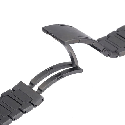 H-Shaped Folding Buckle Stainless Steel Metal Watch Band, For Huawei Watch GT4 46mm, For Huawei Watch 4 / 4 Pro, For Huawei Watch Ultimate / Buds, For Huawei Watch GT3 SE, For Huaei Watch 3 Pro New, For Huawei Watch GT3 Pro 46mm / Watch GT3 46mm       ...