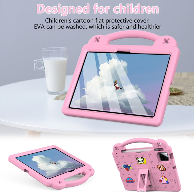 Handle Kickstand Children EVA Shockproof Tablet Case, For Xiaomi Pad 7 / 7 Pro 2024, For Xiaomi Redmi Pad SE 11 2023, For Xiaomi Redmi Pad SE 4G 8.7