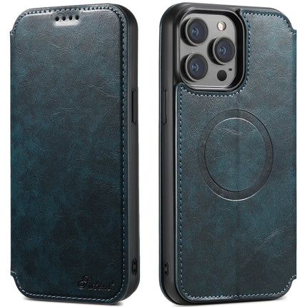 Suteni J05 Leather Magnetic MagSafe Phone Case, For iPhone 16 Pro Max, For iPhone 16 Pro, For iPhone 16 Plus, For iPhone 16, For iPhone 15 Pro Max, For iPhone 15 Pro