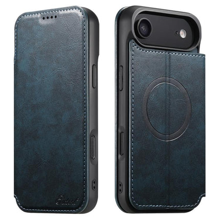 Suteni J05 Leather Magnetic MagSafe Phone Case, For iPhone 18 Pro, For iPhone 18 Pro Max, For iPhone 17 Pro Max, For iPhone 17 Pro, For iPhone 17, For iPhone 17 AIr