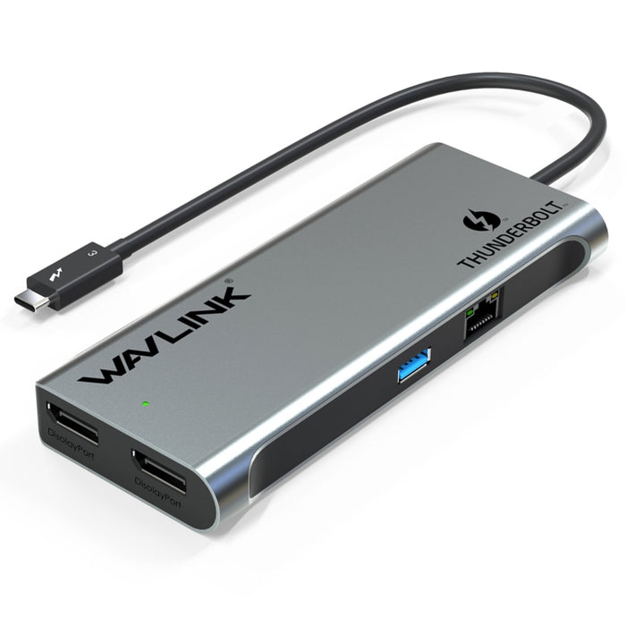 WAVLINK WL-UTD05 Multi-Function 4-in-1 Extender Type-C to DP Thunderbolt 3 Connector 4K Transfer, WL-UTD05
