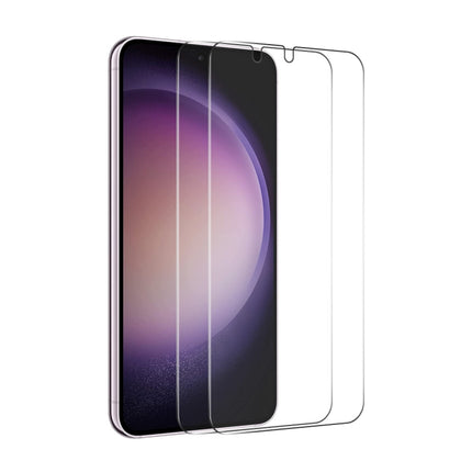 2pcs ENKAY 0.18mm High Aluminum-silicon Tempered Glass Film, Support Ultrasonic Fingerprint Unclock, For Galaxy S26 FE 5G, For Galaxy S26+ 5G, For Galaxy S26 Ultra 5G, For Galaxy S26 5G, For Galaxy S24 Ultra 5G, For Galaxy S24+ 5G, For Galaxy S24 5G