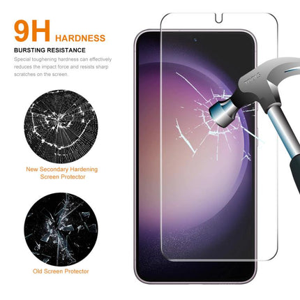 2pcs ENKAY 0.18mm High Aluminum-silicon Tempered Glass Film, Support Ultrasonic Fingerprint Unclock, For Galaxy S26 FE 5G, For Galaxy S26+ 5G, For Galaxy S26 Ultra 5G, For Galaxy S26 5G, For Galaxy S24 Ultra 5G, For Galaxy S24+ 5G, For Galaxy S24 5G
