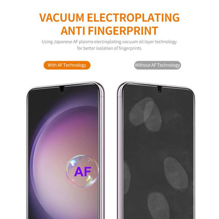 2pcs ENKAY 0.18mm High Aluminum-silicon Tempered Glass Film, Support Ultrasonic Fingerprint Unclock, For Galaxy S26 FE 5G, For Galaxy S26+ 5G, For Galaxy S26 Ultra 5G, For Galaxy S26 5G, For Galaxy S24 Ultra 5G, For Galaxy S24+ 5G, For Galaxy S24 5G