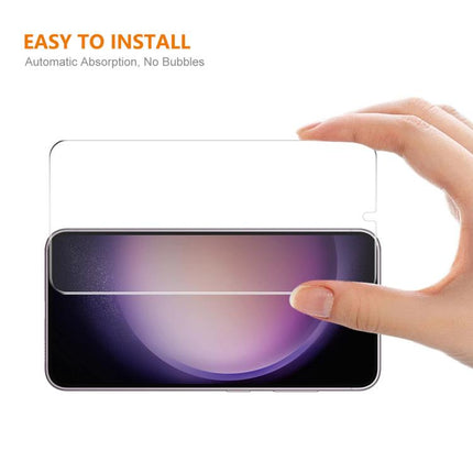 2pcs ENKAY 0.18mm High Aluminum-silicon Tempered Glass Film, Support Ultrasonic Fingerprint Unclock, For Galaxy S26 FE 5G, For Galaxy S26+ 5G, For Galaxy S26 Ultra 5G, For Galaxy S26 5G, For Galaxy S24 Ultra 5G, For Galaxy S24+ 5G, For Galaxy S24 5G
