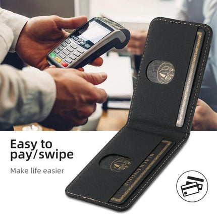 Suteni H17 Litchi Texture Leather MagSafe Detachable Wallet Phone Case, For iPhone 17e / 16e