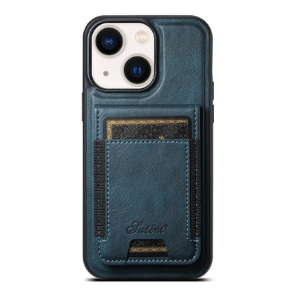 Suteni H17 Oil Eax Leather MagSafe Detachable Wallet Phone Case, For iPhone 14, For iPhone 14 Pro, For iPhone 14 Pro Max, For iPhone 13 Pro Max