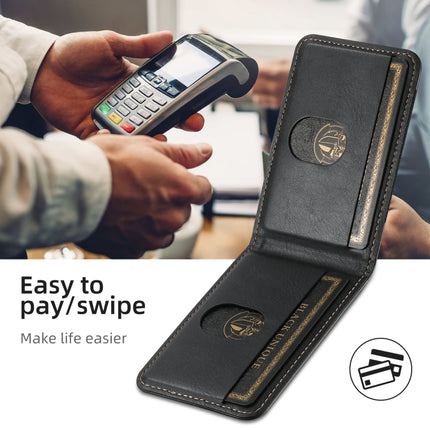 Suteni H17 Oil Eax Leather MagSafe Detachable Wallet Phone Case, For iPhone 16 Pro, For iPhone 16 Plus, For iPhone 16, For iPhone 15 Pro Max