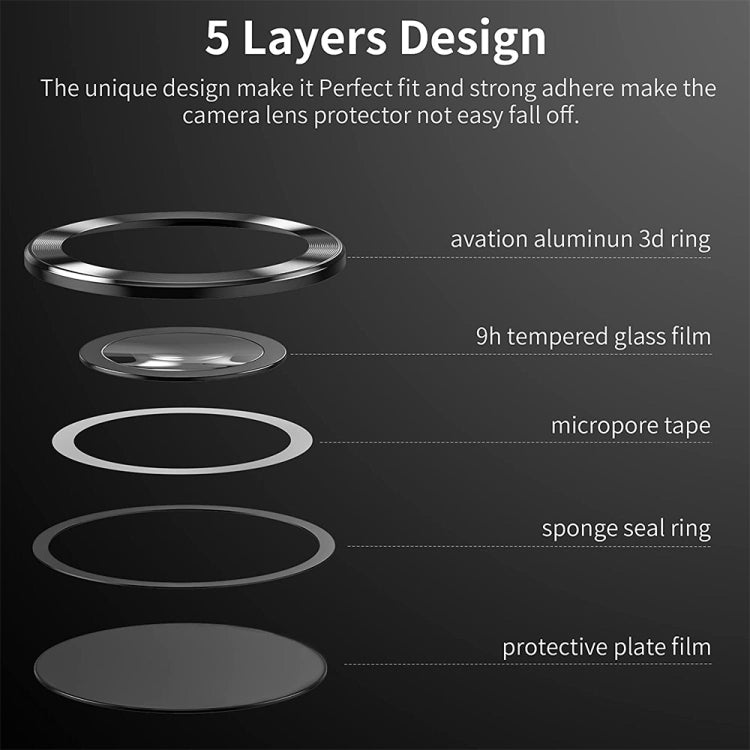 ENKAY Hat-Prince 9H Rear Camera Lens Aluminium Alloy Tempered Glass Film, For Samsung Galaxy S24 Ultra 5G, For Samsung Galaxy S24+ 5G, For Samsung Galaxy S24 5G