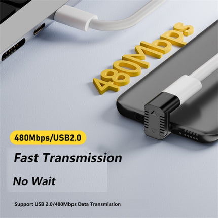 Type-C Female to Micro USB Male Adapter Data Charging Transmission, Type-C Female to Micro Male U Shape Back, Type-C Female to Micro Male U Shape Front, Type-C Female to Micro Male Right Bend, Type-C Female to Micro Male Left Bend