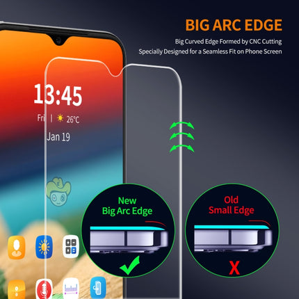 2pcs ENKAY 9H Big Arc Edge High Aluminum-silicon Tempered Glass Film, For Xiaomi Poco M6 5G, For Xiaomi Redmi 13R 5G, For Xiaomi Poco X6 Pro, For Xiaomi Poco X6, For Xiaomi Poco C51 4G, For Redmi 17 4G / 5G Global 171mm                                 ...