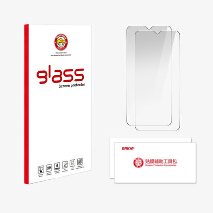 2pcs ENKAY 9H Big Arc Edge High Aluminum-silicon Tempered Glass Film, For Xiaomi Poco M6 5G, For Xiaomi Redmi 13R 5G, For Xiaomi Poco X6 Pro, For Xiaomi Poco X6, For Xiaomi Poco C51 4G, For Redmi 17 4G / 5G Global 171mm                                 ...