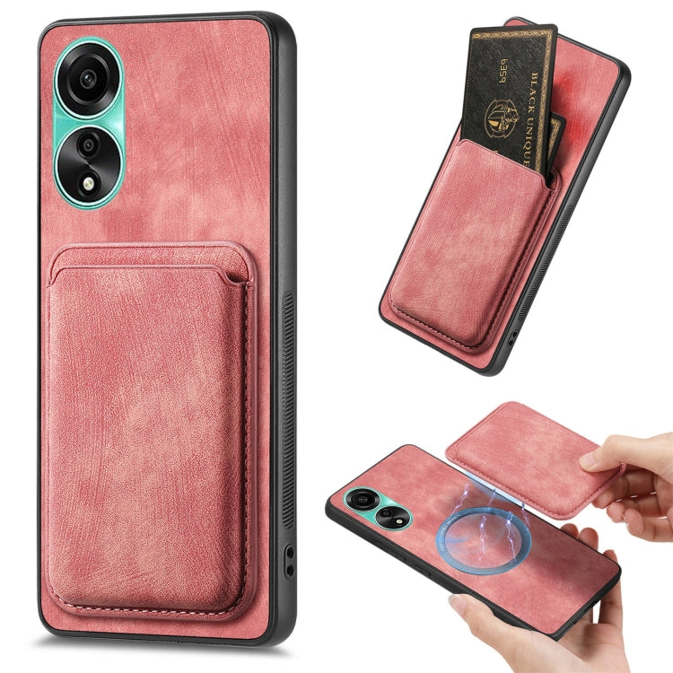 Retro Leather Card Bag Magnetic Phone Case