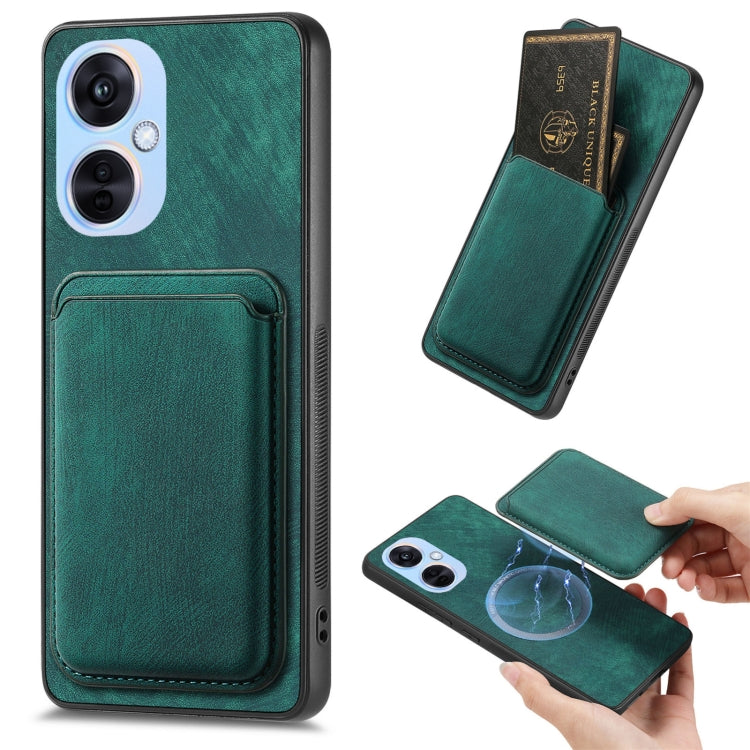 Retro Leather Card Bag Magnetic Phone Case