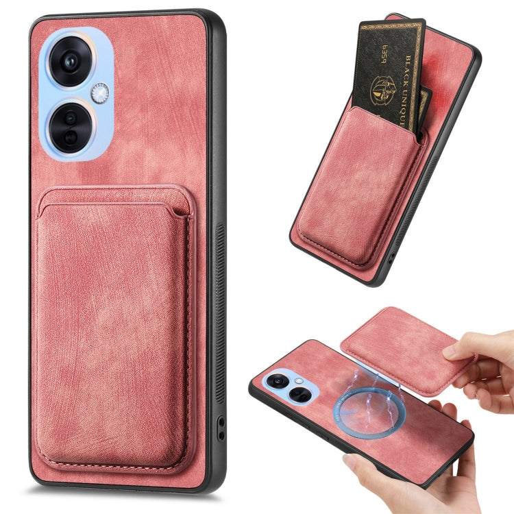 Retro Leather Card Bag Magnetic Phone Case