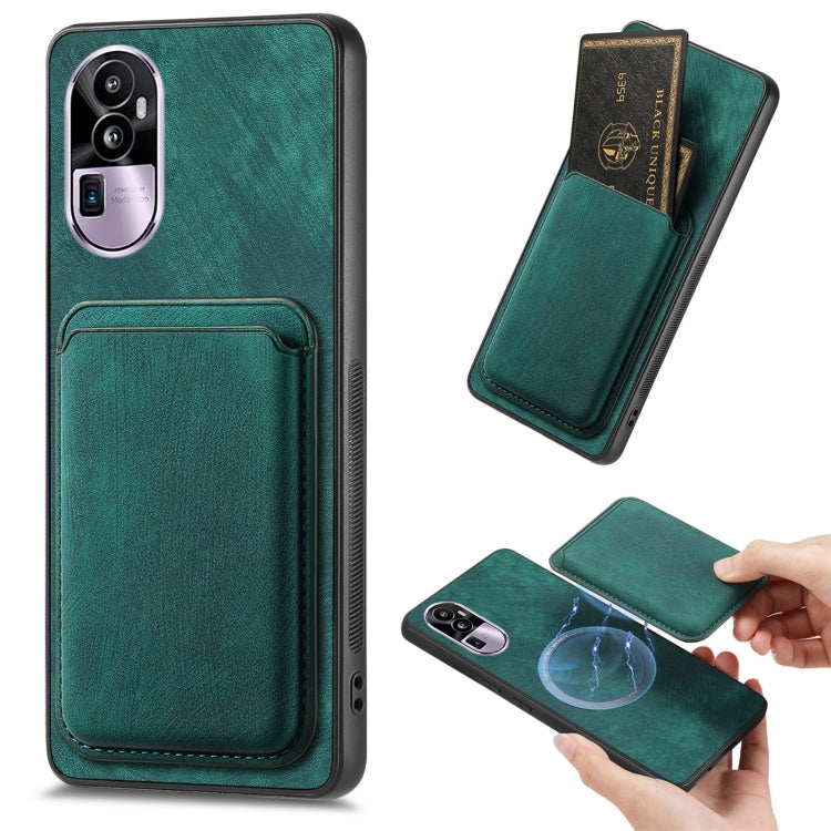 Retro Leather Card Bag Magnetic Phone Case