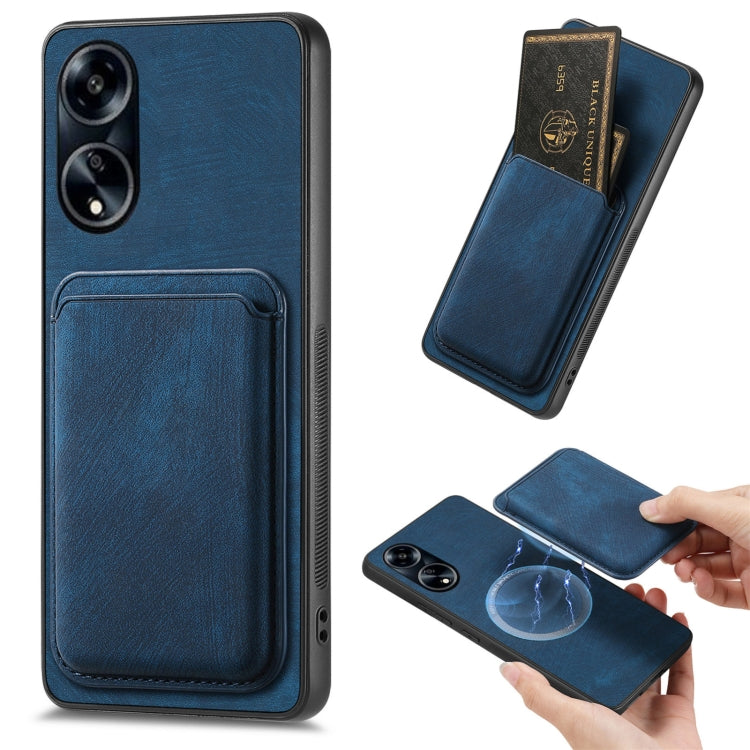 Retro Leather Card Bag Magnetic Phone Case