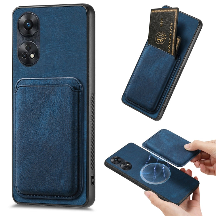 Retro Leather Card Bag Magnetic Phone Case