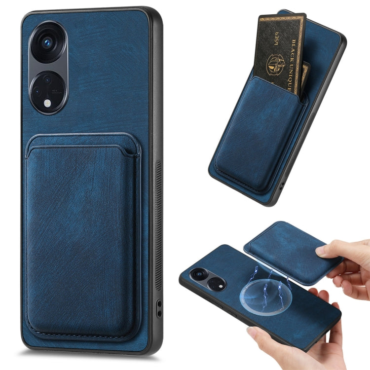 Retro Leather Card Bag Magnetic Phone Case