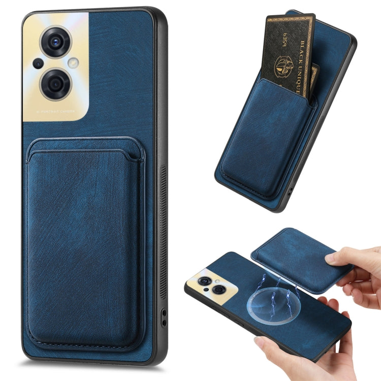 Retro Leather Card Bag Magnetic Phone Case