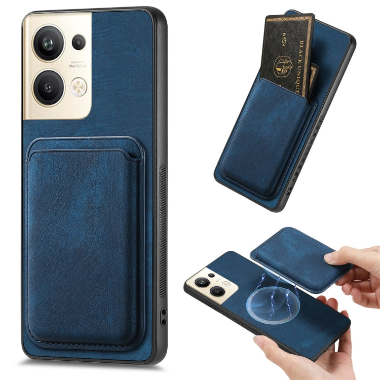 Retro Leather Card Bag Magnetic Phone Case