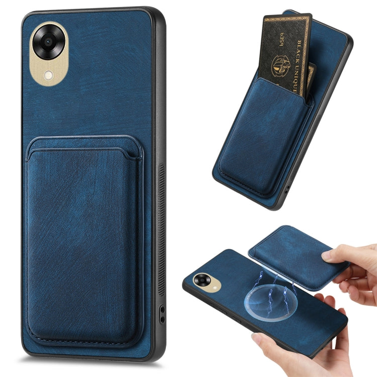 Retro Leather Card Bag Magnetic Phone Case