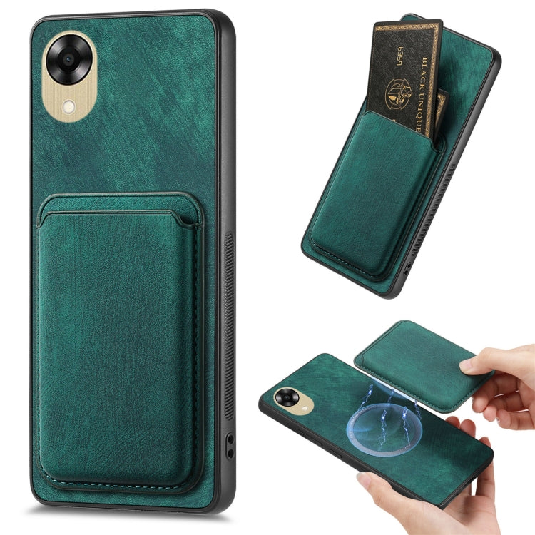 Retro Leather Card Bag Magnetic Phone Case