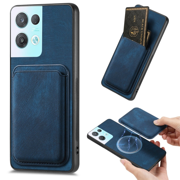 Retro Leather Card Bag Magnetic Phone Case