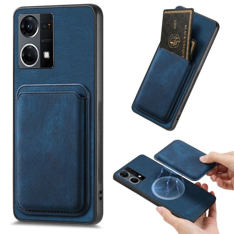Retro Leather Card Bag Magnetic Phone Case