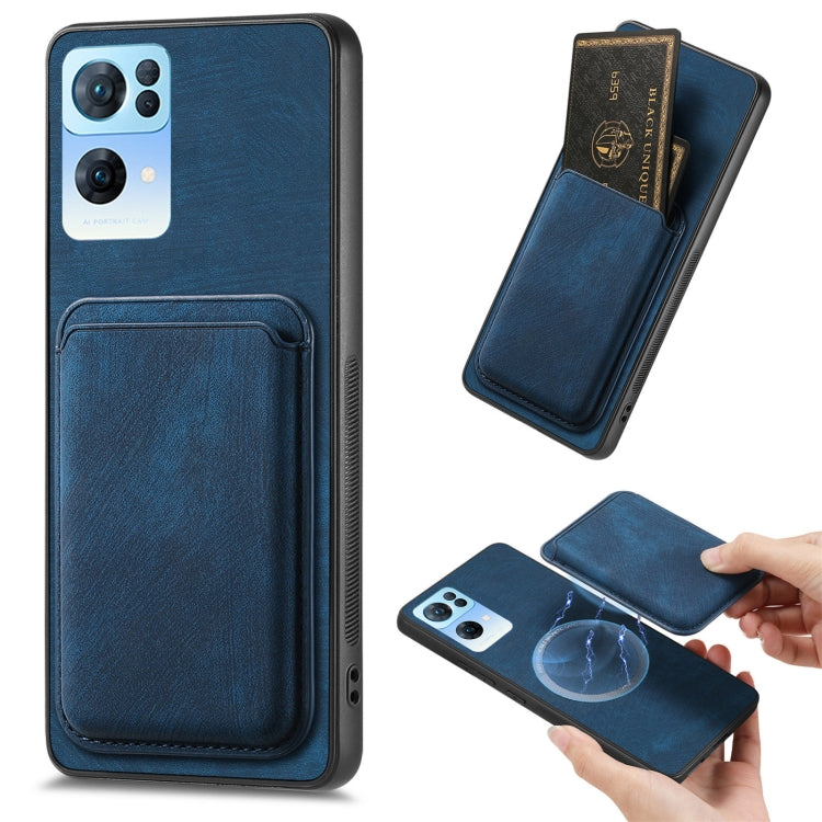 Retro Leather Card Bag Magnetic Phone Case