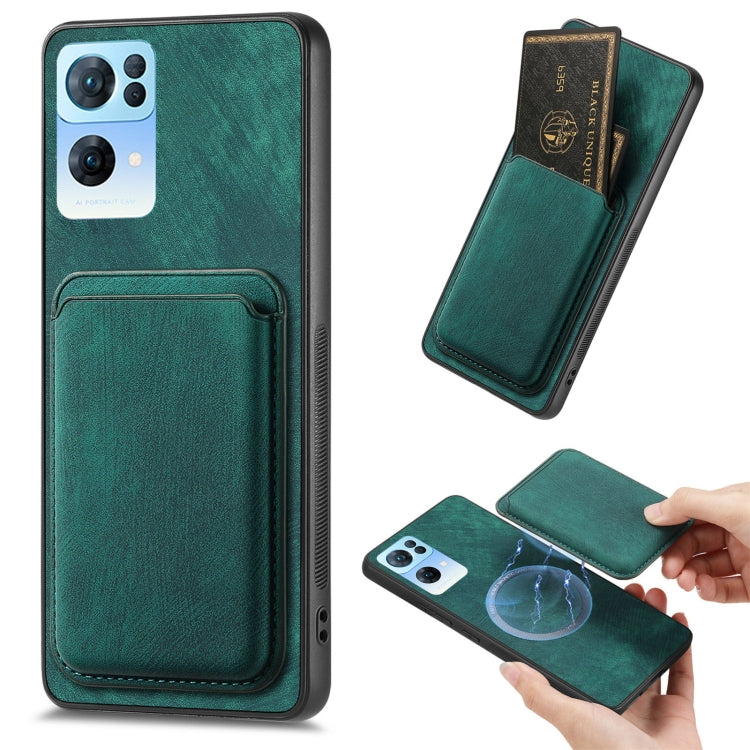 Retro Leather Card Bag Magnetic Phone Case