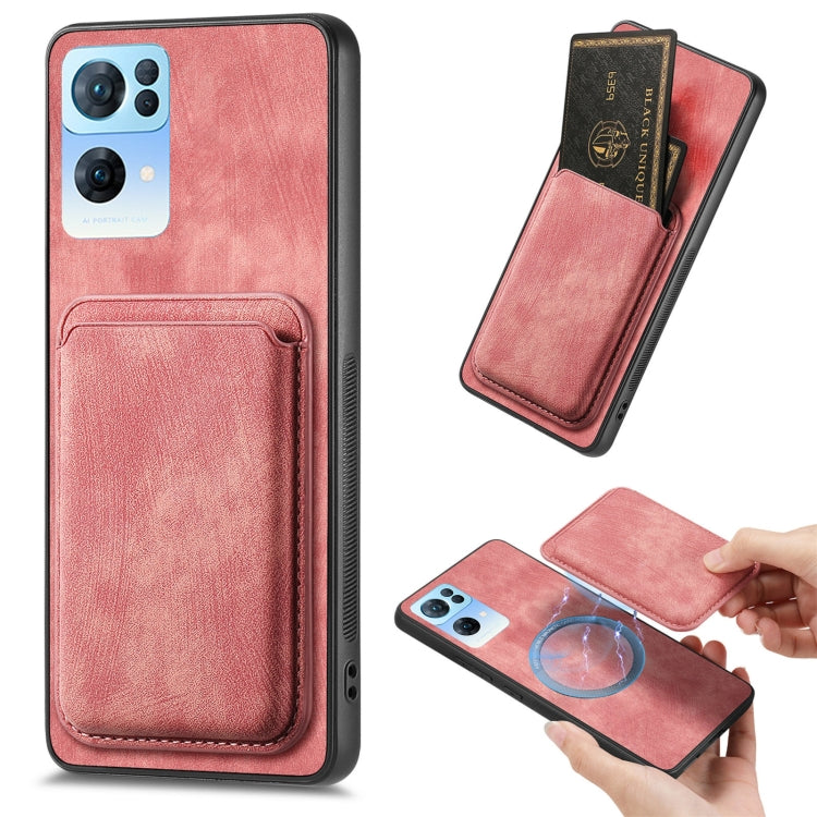 Retro Leather Card Bag Magnetic Phone Case