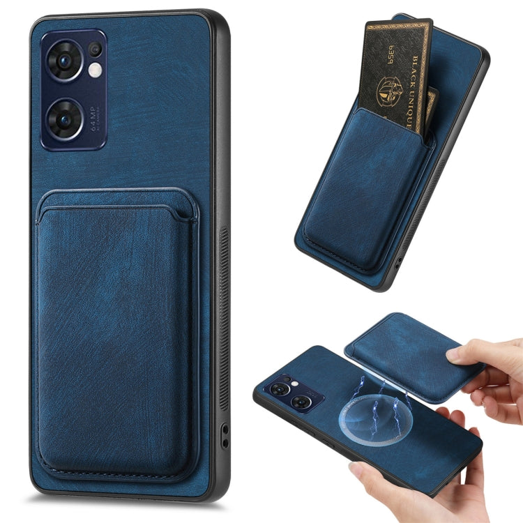 Retro Leather Card Bag Magnetic Phone Case
