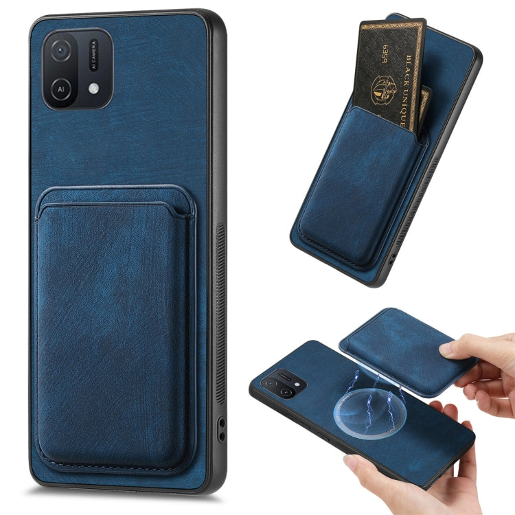 Retro Leather Card Bag Magnetic Phone Case