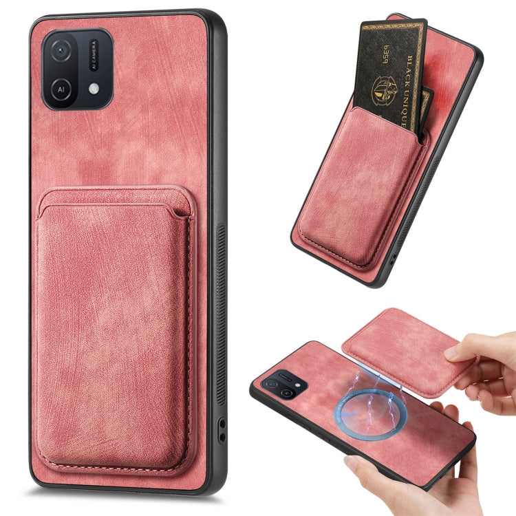 Retro Leather Card Bag Magnetic Phone Case