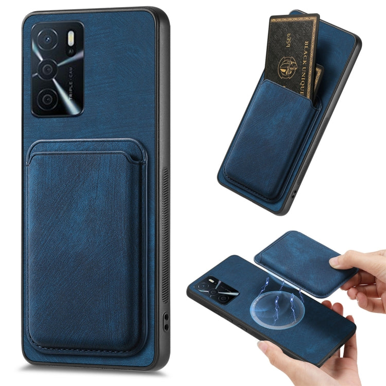 Retro Leather Card Bag Magnetic Phone Case
