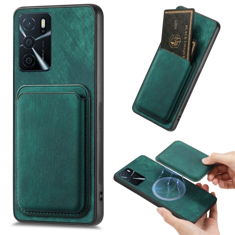 Retro Leather Card Bag Magnetic Phone Case