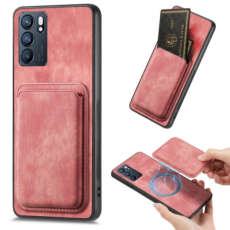 Retro Leather Card Bag Magnetic Phone Case