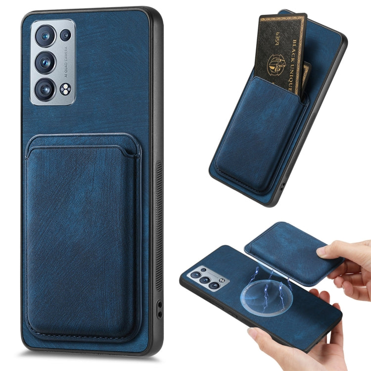 Retro Leather Card Bag Magnetic Phone Case