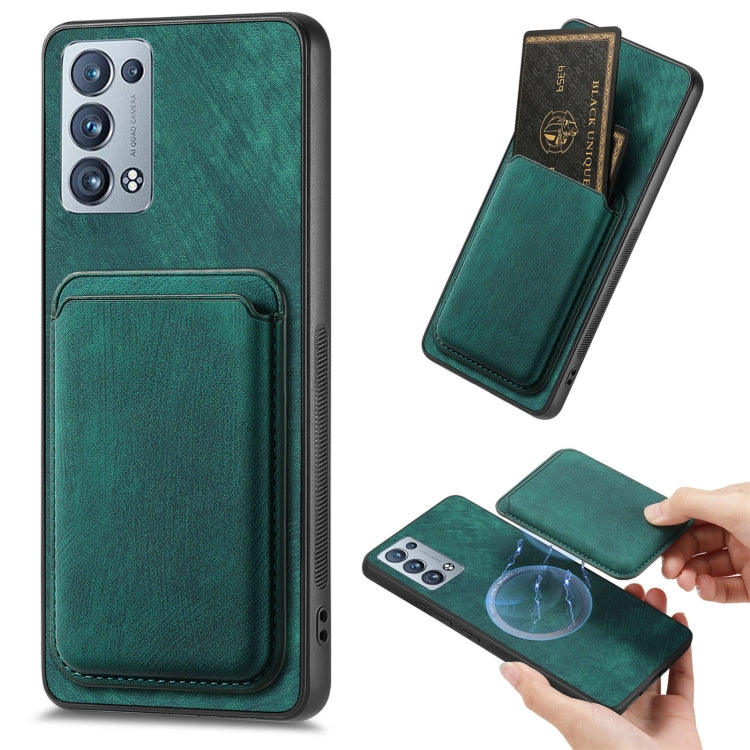 Retro Leather Card Bag Magnetic Phone Case