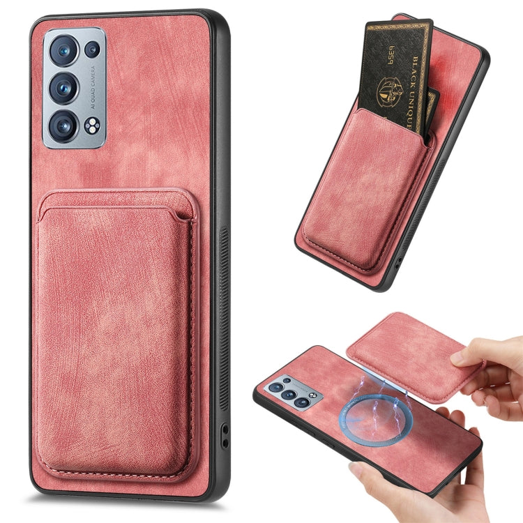 Retro Leather Card Bag Magnetic Phone Case