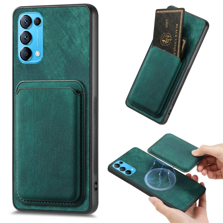 Retro Leather Card Bag Magnetic Phone Case