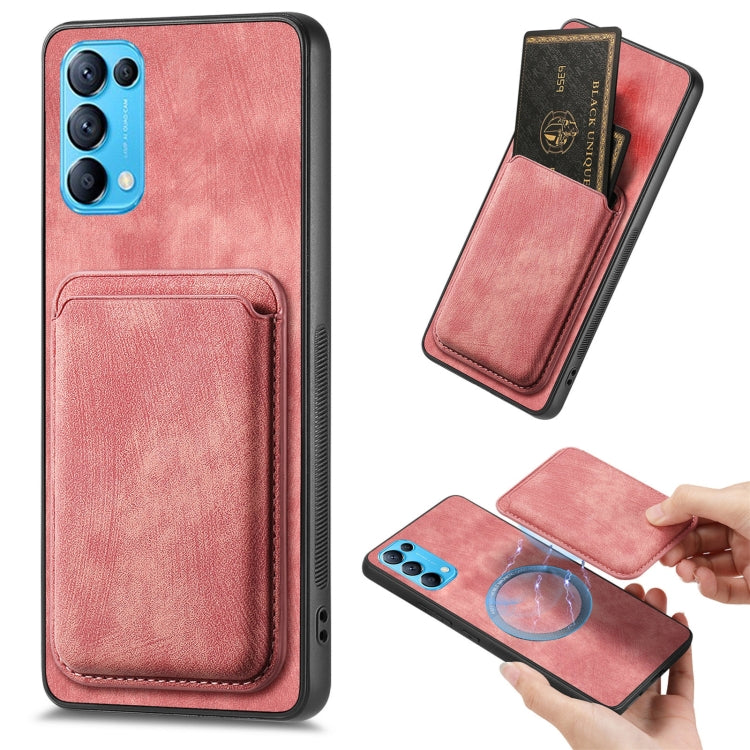 Retro Leather Card Bag Magnetic Phone Case