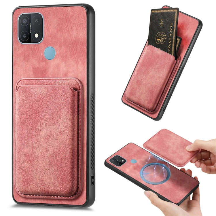 Retro Leather Card Bag Magnetic Phone Case