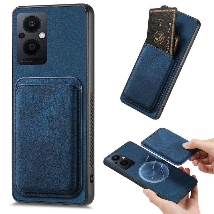 Retro Leather Card Bag Magnetic Phone Case