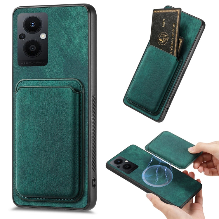 Retro Leather Card Bag Magnetic Phone Case