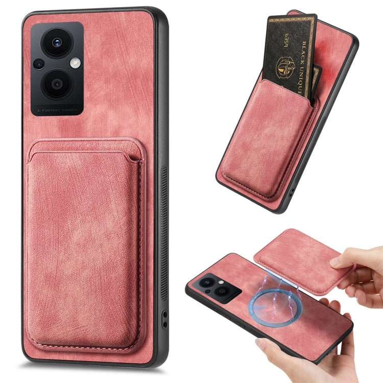 Retro Leather Card Bag Magnetic Phone Case