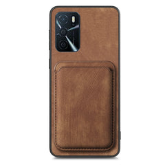 Retro Leather Card Bag Magnetic Phone Case