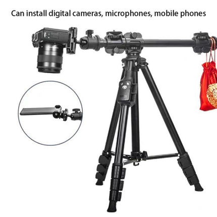 YUNTENG VCT-369 For Tripod Stabilizer Camera Horizontal Aluminum Alloy Gimbal Extension Pole, VCT-369